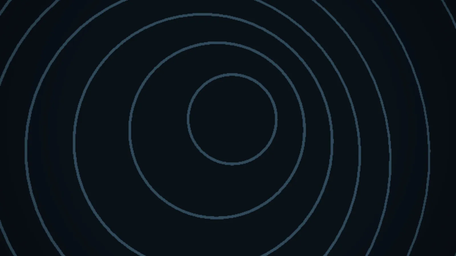 Concentric circles scene in Relax Journey
