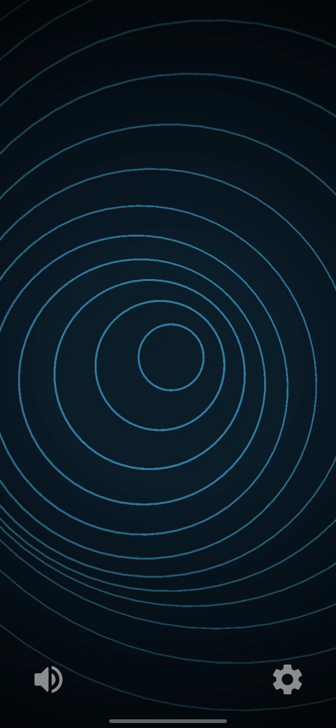 Relax Journey circles scene in portrait orientation